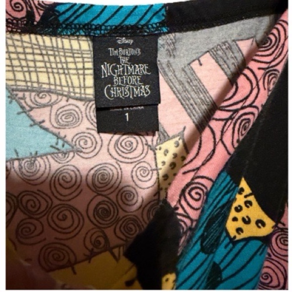 NWOT Disney Torrid Sally Stitches Patchwork dress - Picture 2 of 3